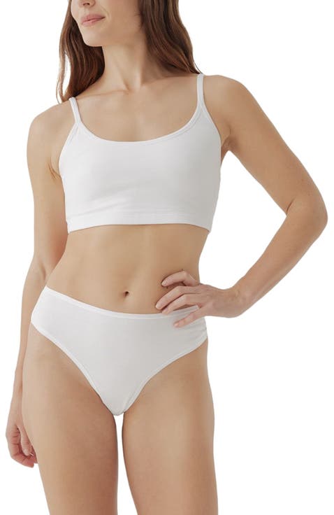 Organic Cotton Everyday Strappy Scoop Bralette