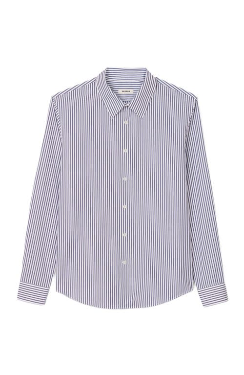 SANDRO SANDRO STRIPED SHIRT