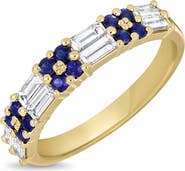 Bony Levy 18K Gold El Mar Gemstone & Diamond Stackable Ring (Online Trunk Show)