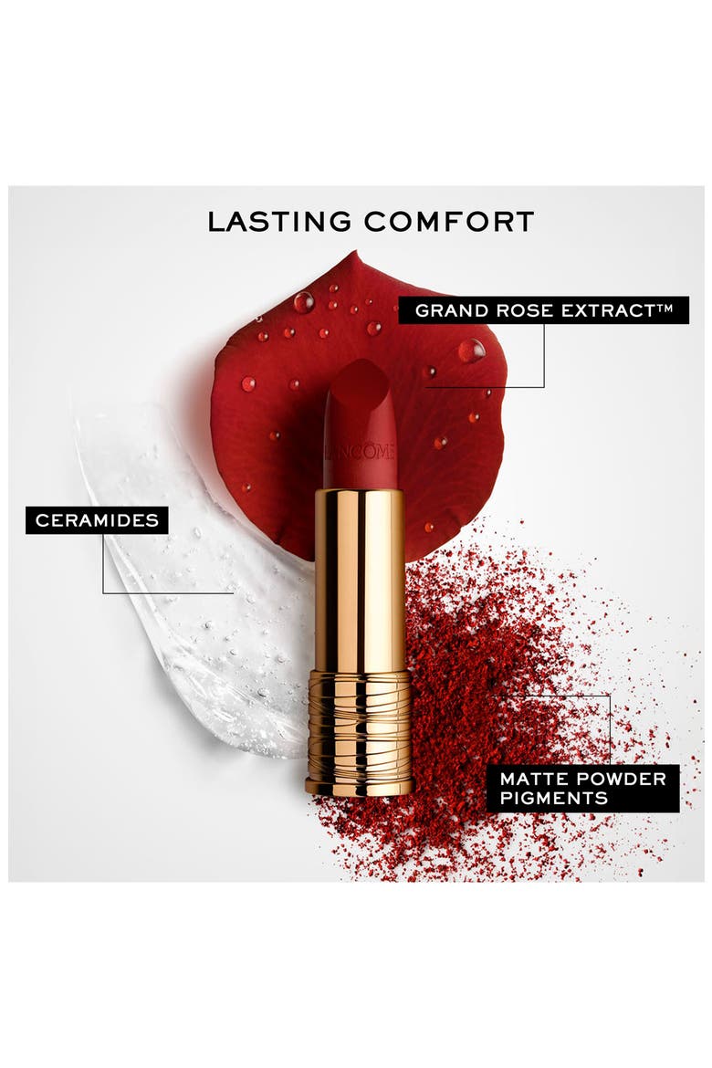 L'Absolu Rouge Drama Full Coverage Matte Lipstick, Alternate, color, UNLEASH THE DRAMA