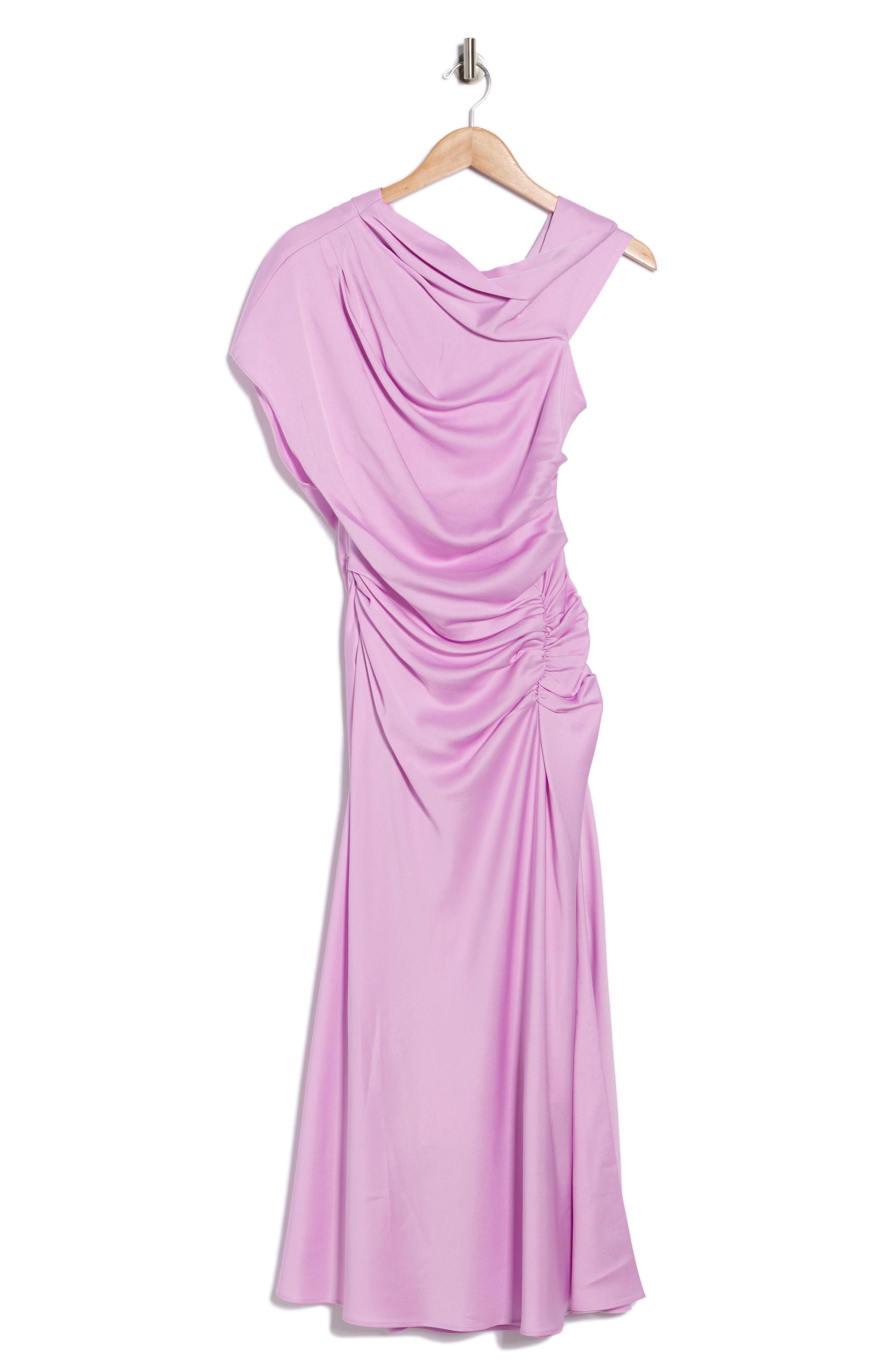 Simkhai Joanna Asymmetric Sleeve Maxi Dress