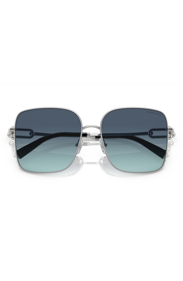 Tiffany & Co. 58mm Gradient Square Sunglasses, Main, color,