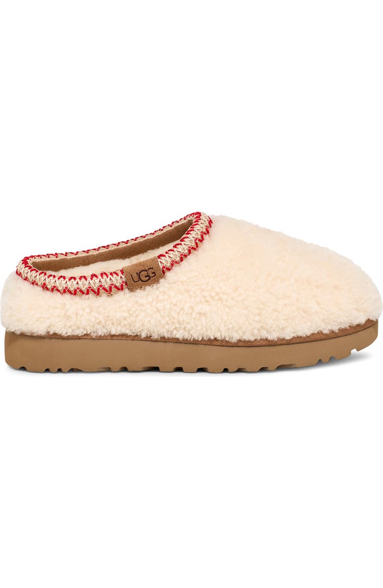 UGG<sup>®</sup> Tasman Maxi Curly Genuine Shearling Slipper, Alternate, color, Natural