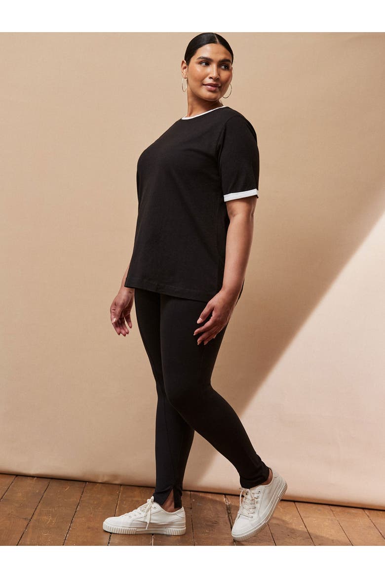 Contrast T-Shirt, Main, color, Black