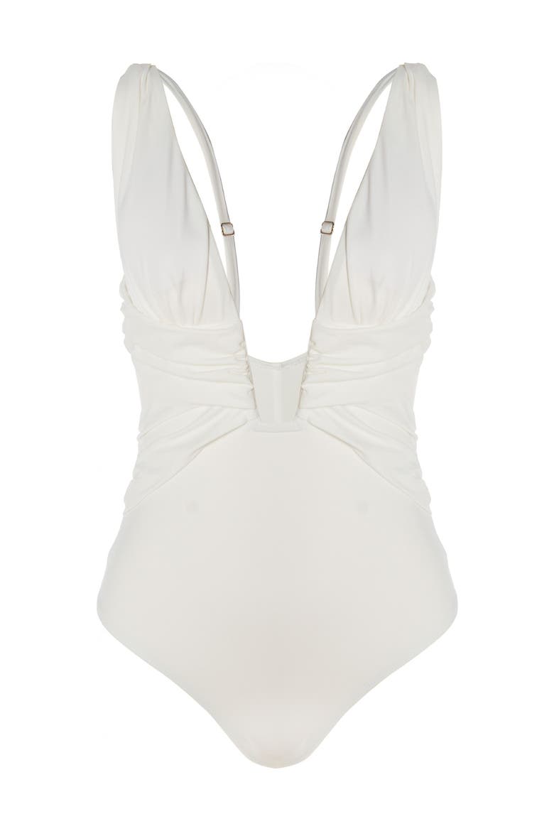 Faira Swimsuit, Alternate, color, White