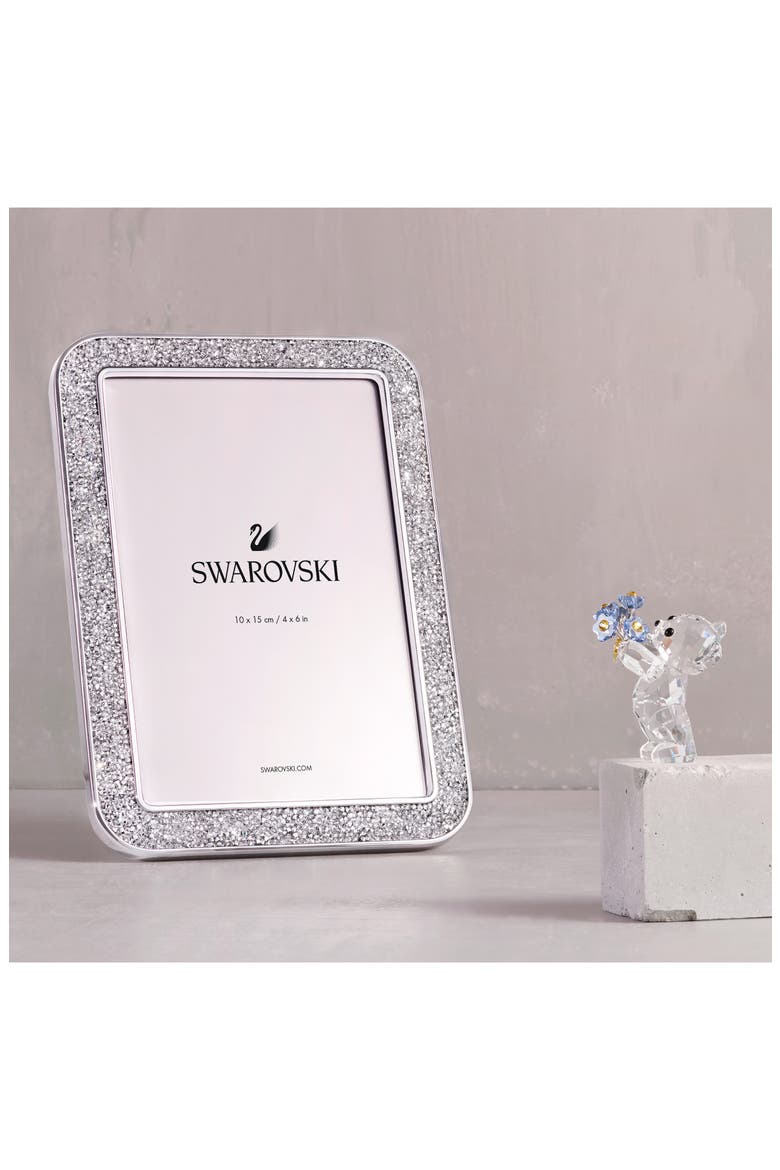 Minera Crystal Picture Frame, Alternate, color, SILVER TONE