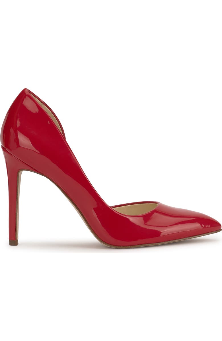 Jessica Simpson Prizma Half-d'Orsay Pump, Alternate, color, Red Muse