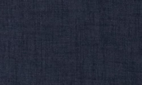T Tahari Single Button Chambray Blazer In Blue