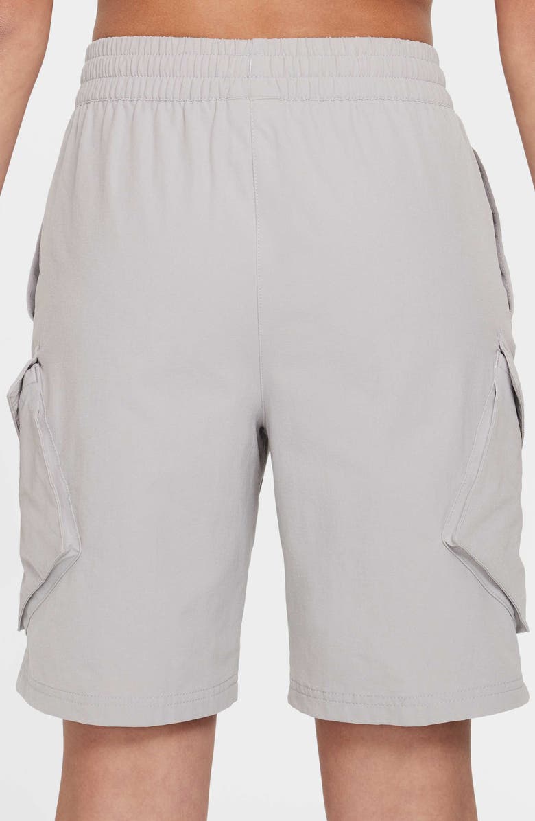 Nike Kids' Sportswear City Utility Cargo Shorts, Alternate, color, College Grey/ Black
