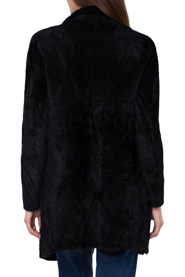 Open Front Jacket, Alternate, color, BLACK