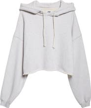 Golden Goose Star Oversize Crop Hoodie