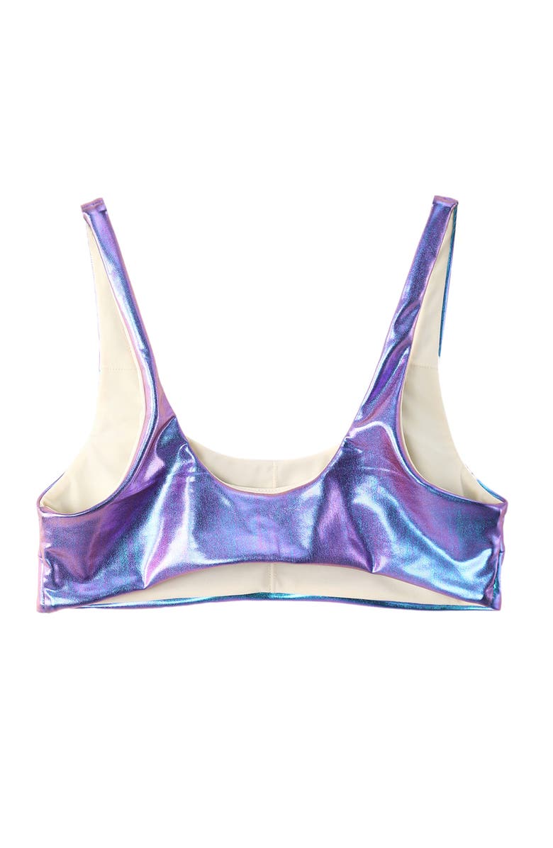 LECHERY<sup>®</sup> Lustrous Scoop Neck Bikini Top, Alternate, color, 