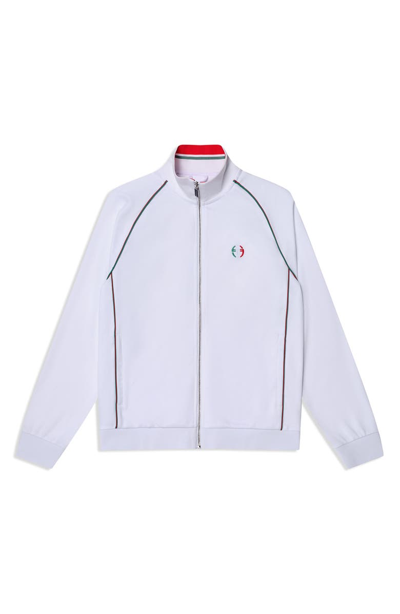 Sergio Tacchini Eredita Track Jacket, Alternate, color, Brilliant White