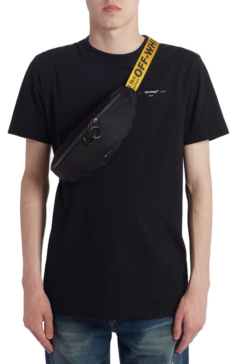 Off-White Belt Bag, Alternate, color,