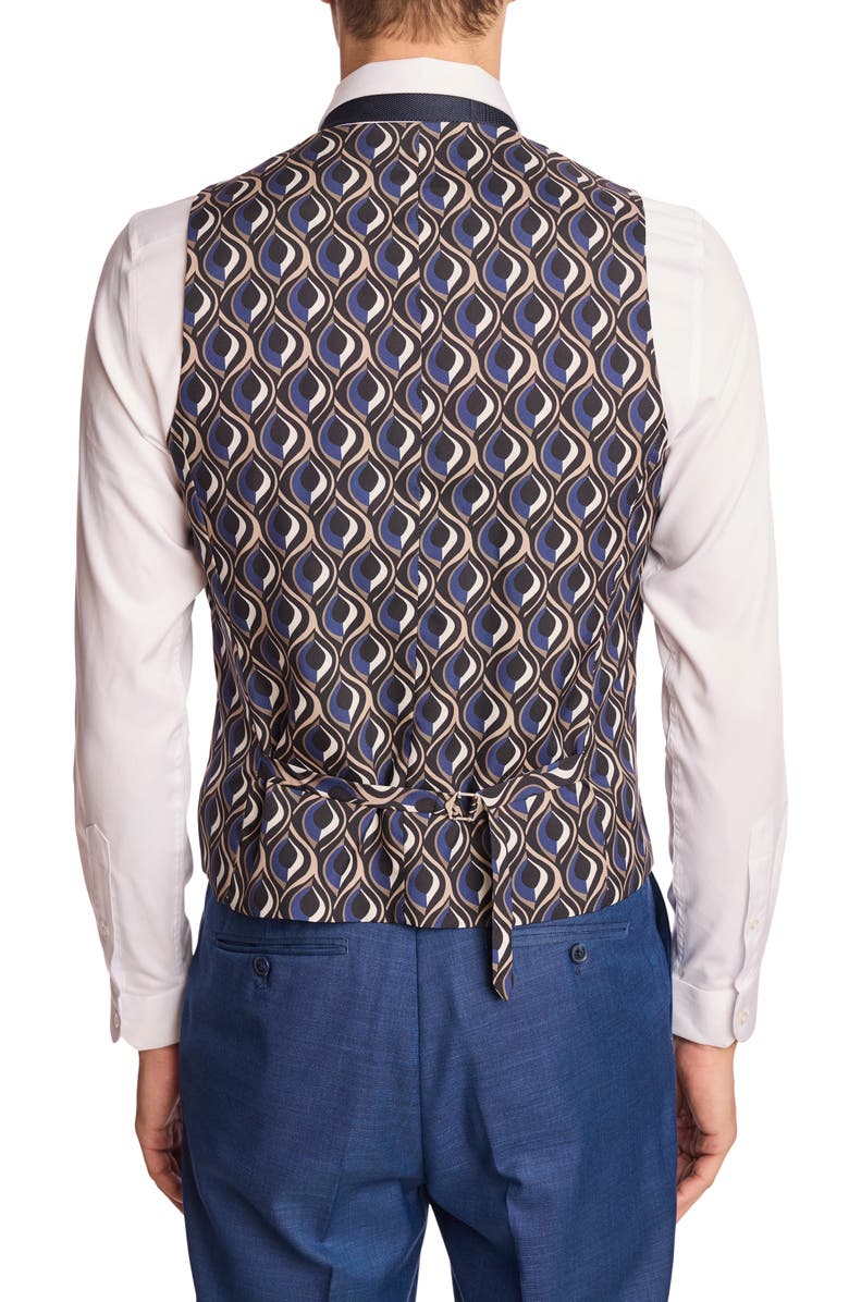 PAISLEY & GRAY Eaton Modern Fit Vest, Alternate, color, Dark Blue Shark