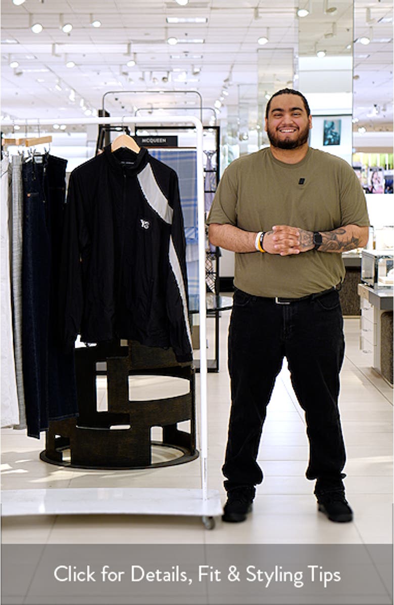 Yohji Graphic Nylon Track Jacket, sales video thumbnail