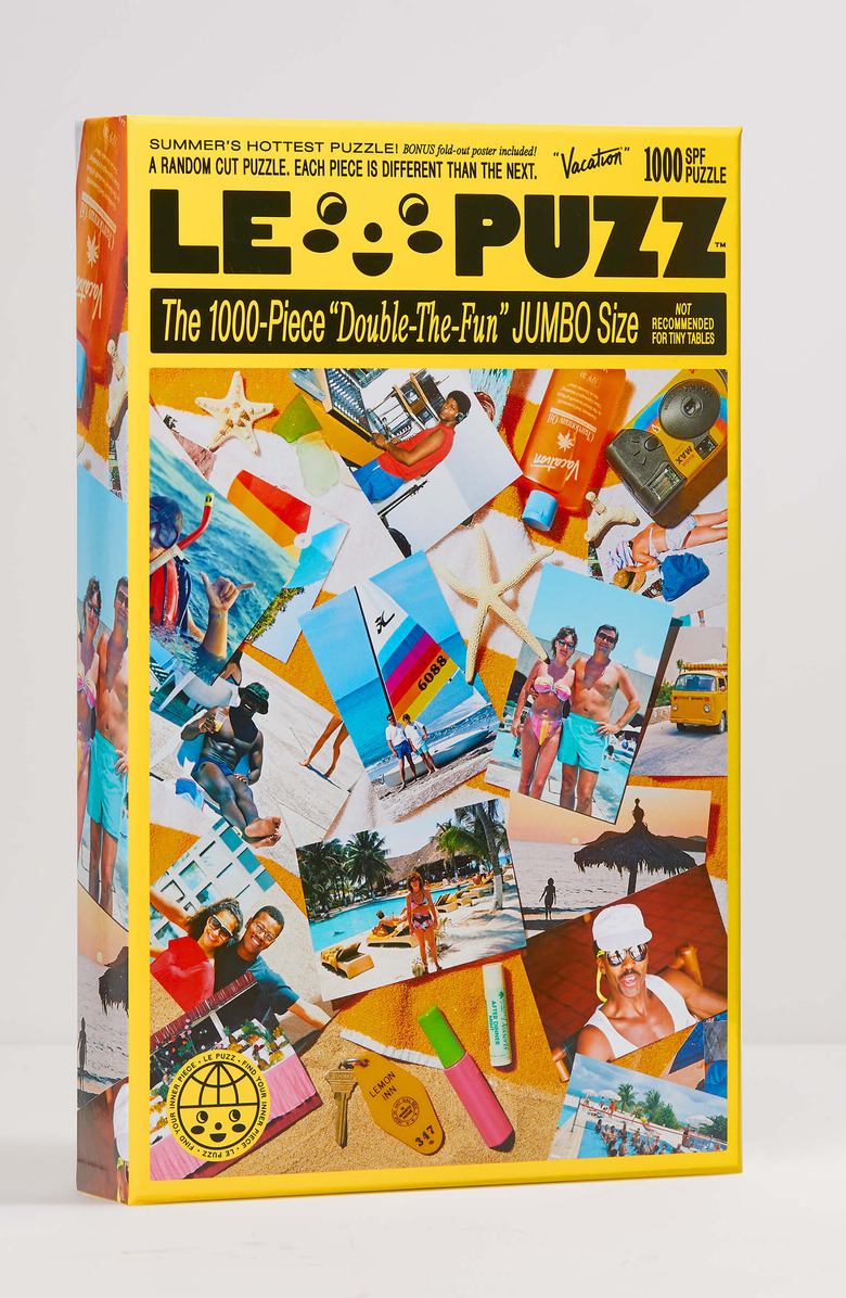 Le Puzz Vacation 1000 Piece Jigsaw Puzzle, Main, color, NO COLOR