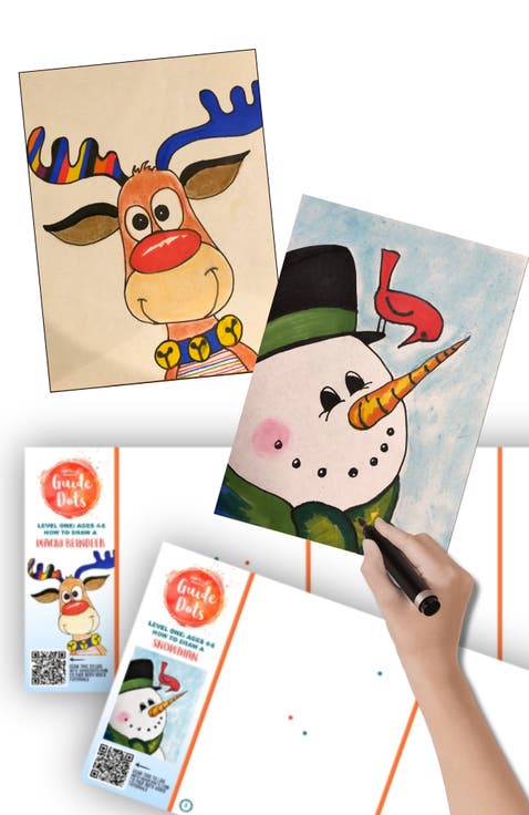 Add-On Art Rolls for Guide Dots Level 1 Art Kits- Ages 4-7
