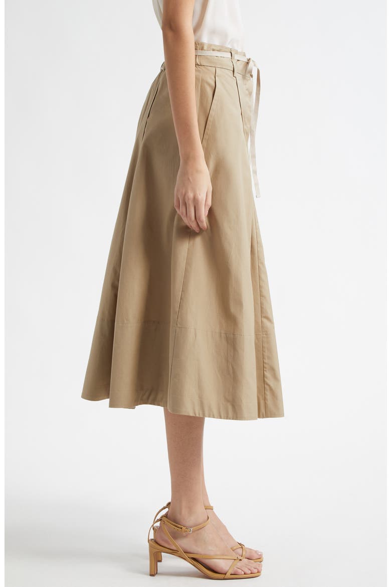 Cotton Skirt, Alternate, color, SANDBAR