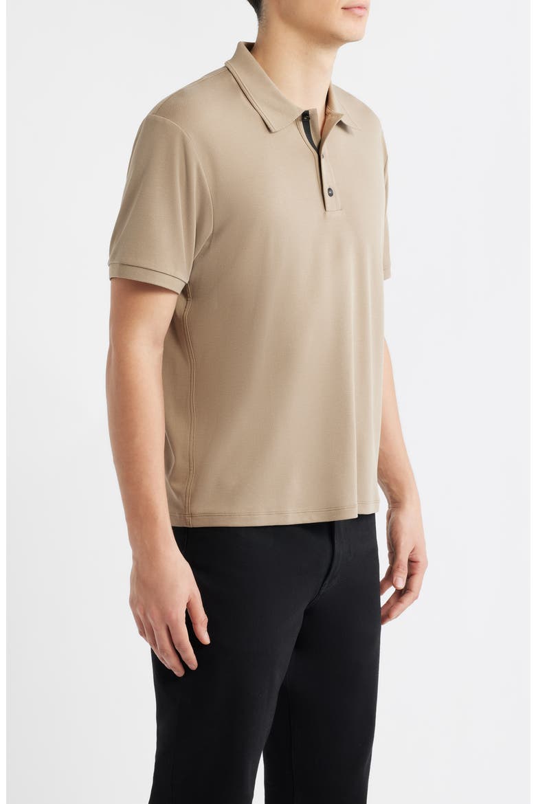 Slim Fit Tech Piqué Polo, Alternate, color, WGRY