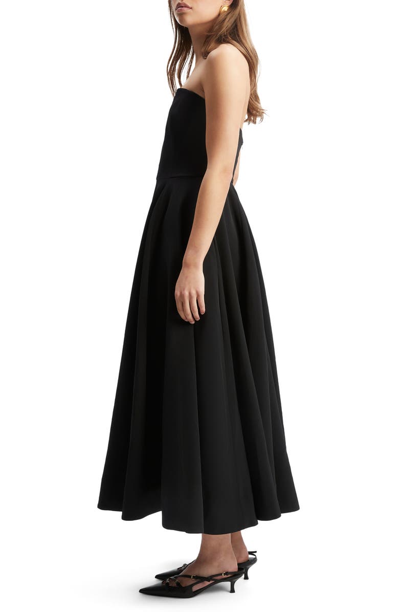 Bardot Opal Volume Midi Dress, Alternate, color,