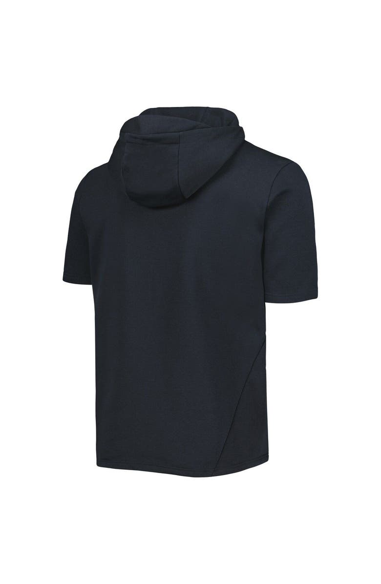 LEVELWEAR Men's Levelwear Black San Diego Padres Recruit Full-Zip Short Sleeve Hoodie, Alternate, color, Black