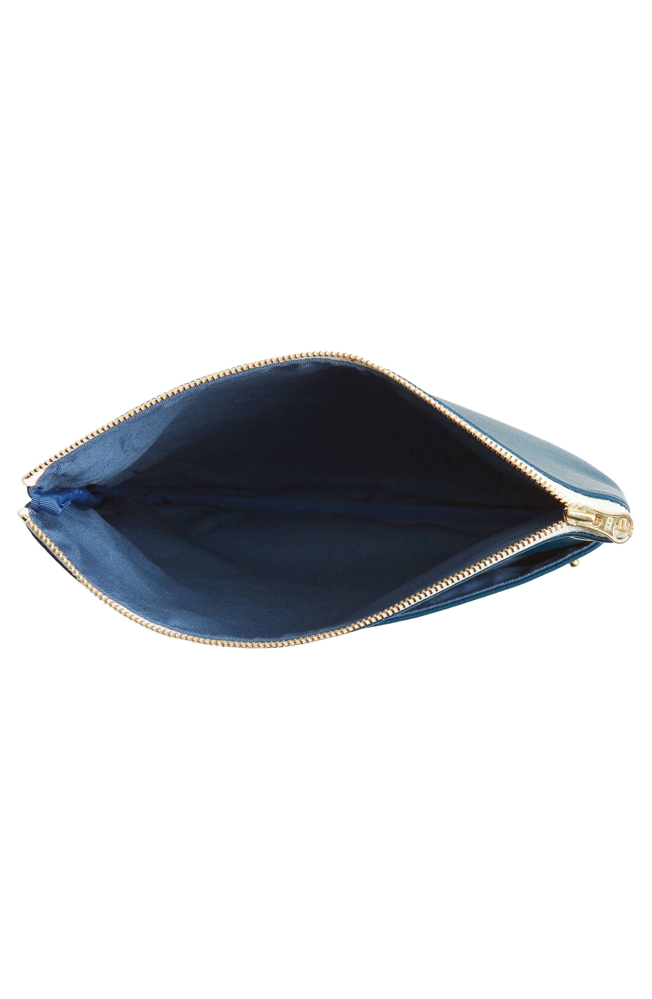 MT Craig Medium Faux Leather Clutch, Alternate, color, 