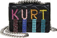 Kurt Geiger London Micro Kensington Crystal Kurt Crossbody Bag