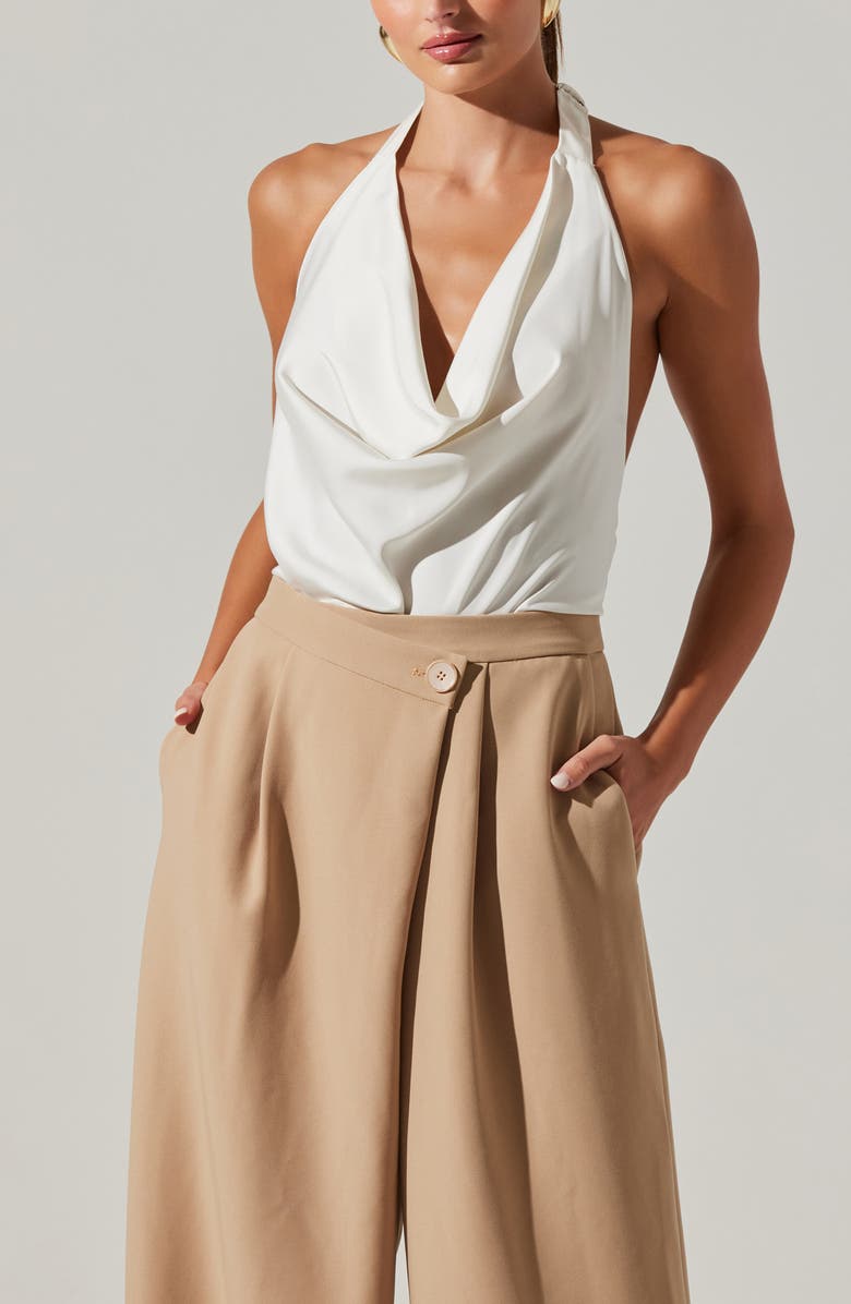 ASTR the Label Aryn Halter Wide Leg Jumpsuit, Alternate, color,