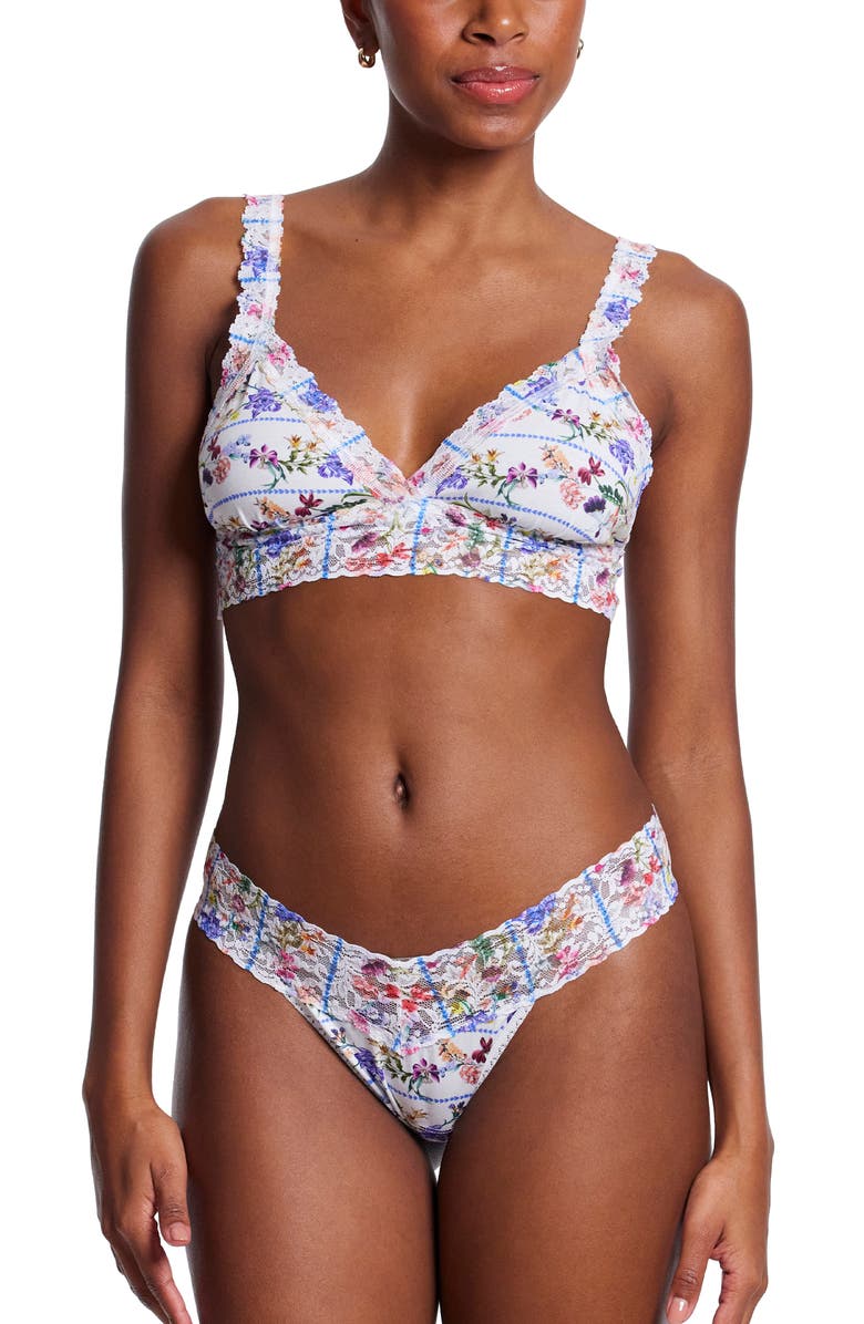 Hanky Panky Stretch Cotton Bralette, Alternate, color, 