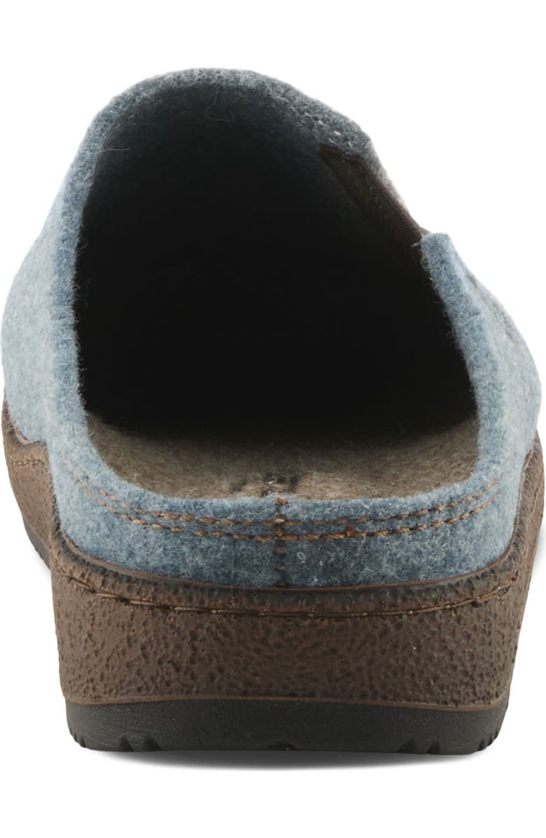 Flexus by Spring Step Cozily Wool Clog, Alternate, color, Denim Blue