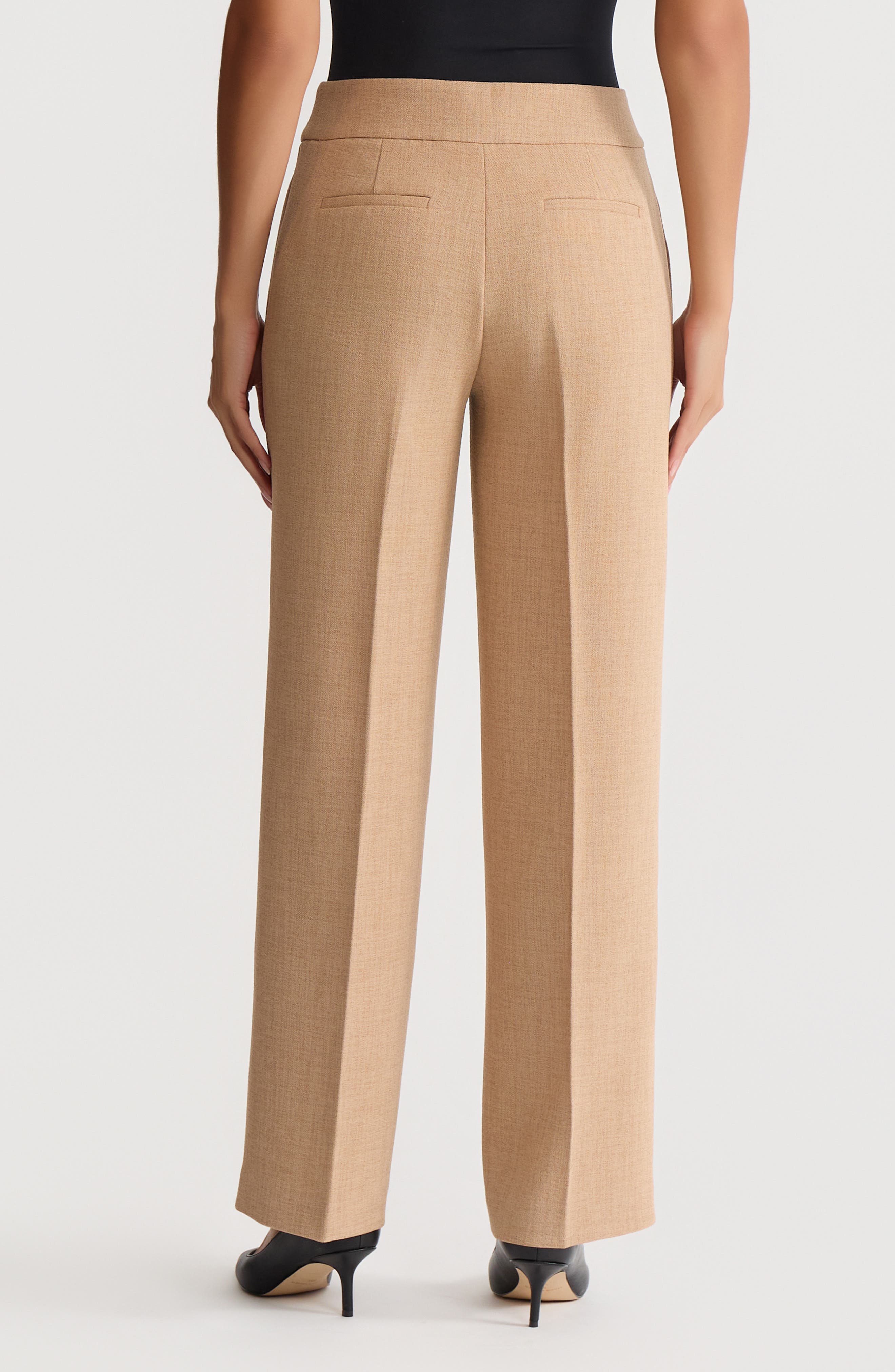Flat Front Wide Leg Pants - image 2