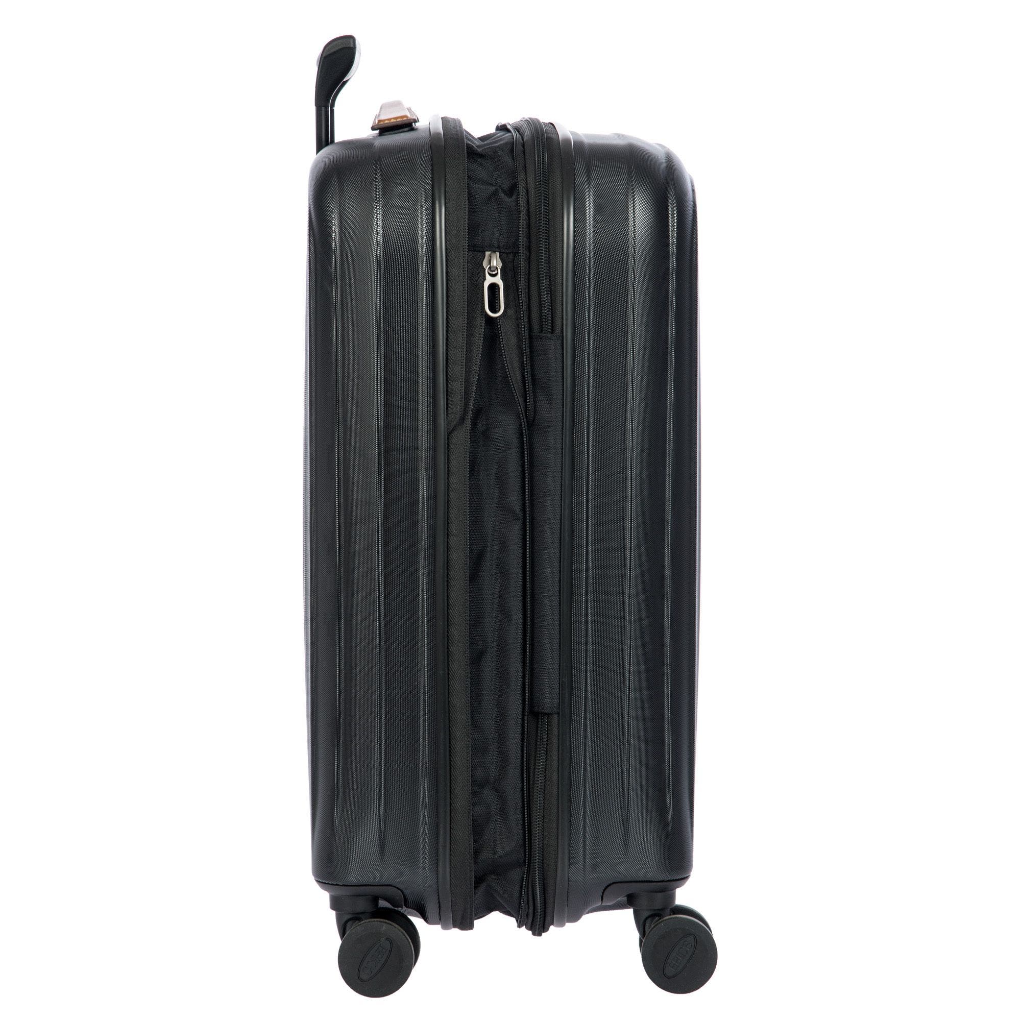 Bric's Taormina 21" Carry-on Spinner, Alternate, color, Black