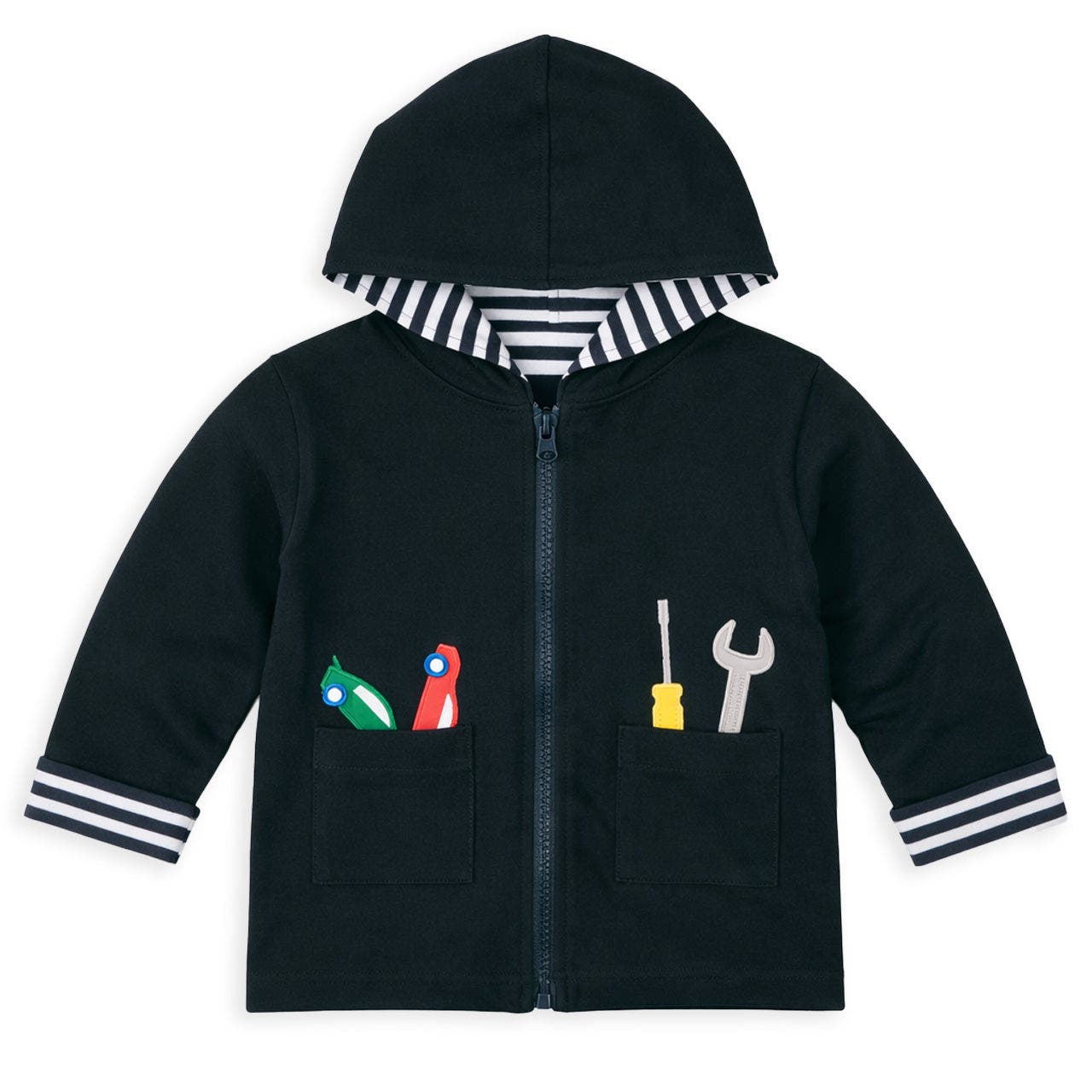 selected Navy/White