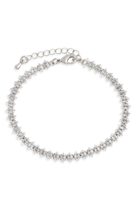 Lennox Cubic Zirconia Tennis Bracelet