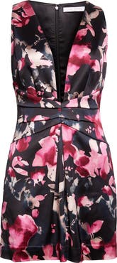 Ramy Brook Hope Floral Print Sleeveless Minidress