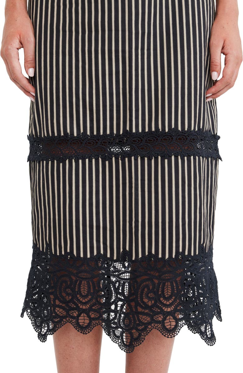 Eddy Lacey Midi Skirt, Alternate, color, 