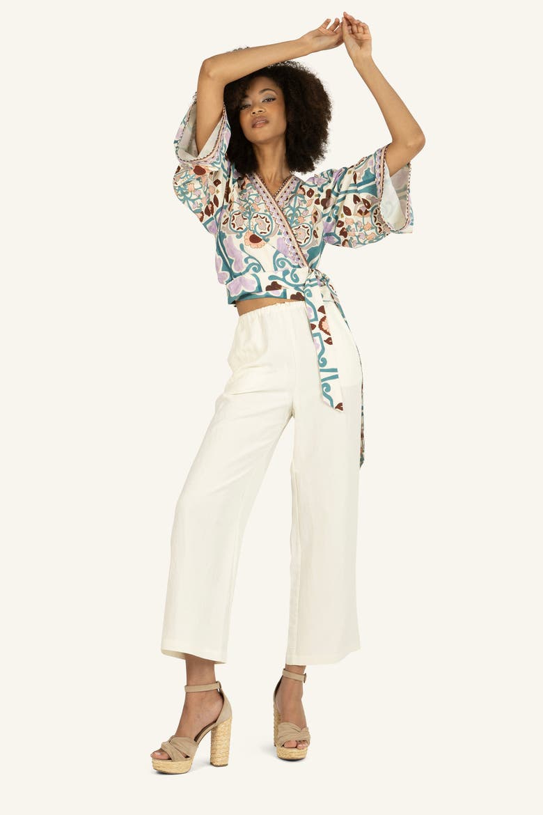 Ellana Pant, Alternate, color, Natural Crème