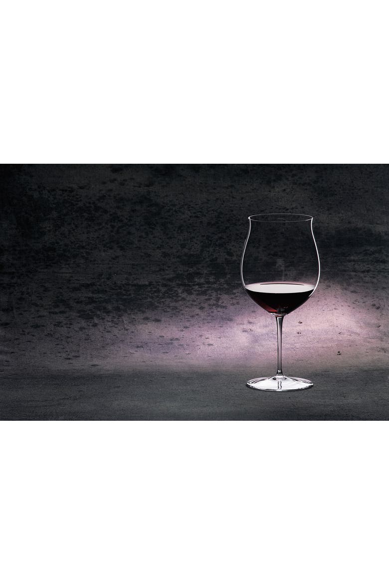 Sommeliers Burgundy Grand Cru Wine Glass, Single Glass, Alternate, color, Clear