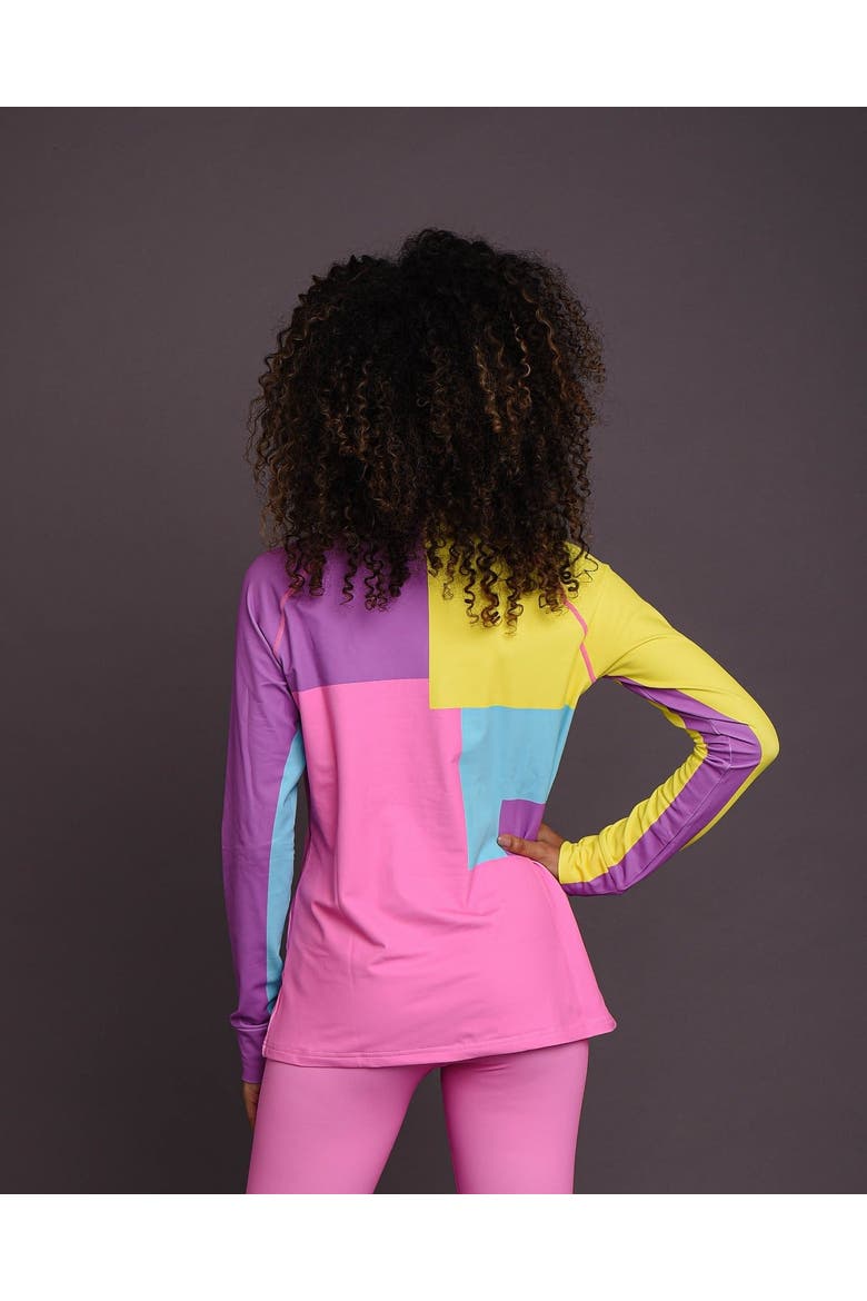 So Fetch Womens Baselayer Top, Alternate, color, multi-colour