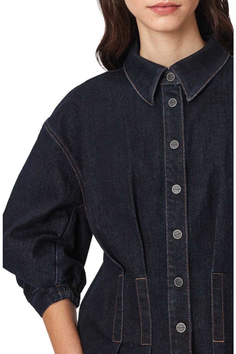 Nancy Denim Shirt, Alternate, color, RINSE WASH INDIGO