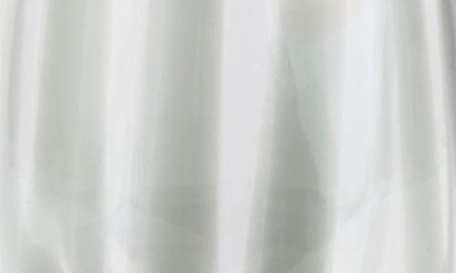 Vietri Bolla Glass Medium Pleated Vase In Gray