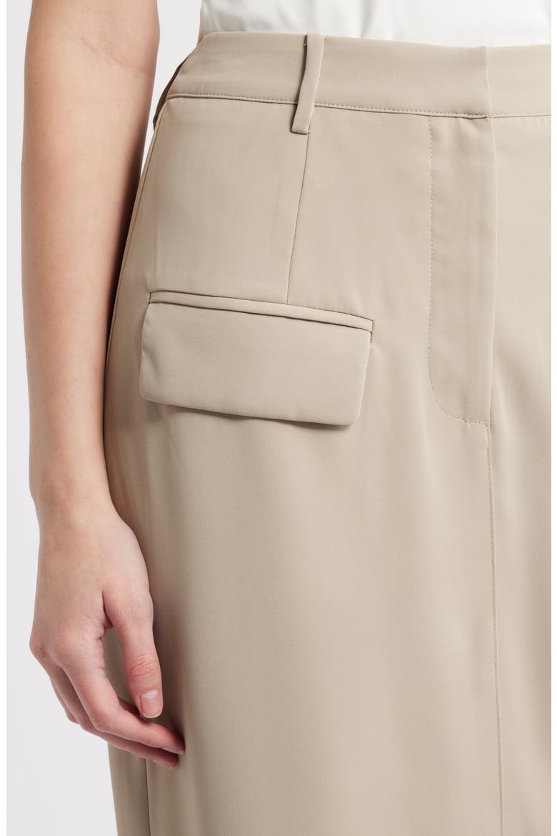 The Ultimate Muse Maxi Trouser Skirt, Alternate, color, TAUPE