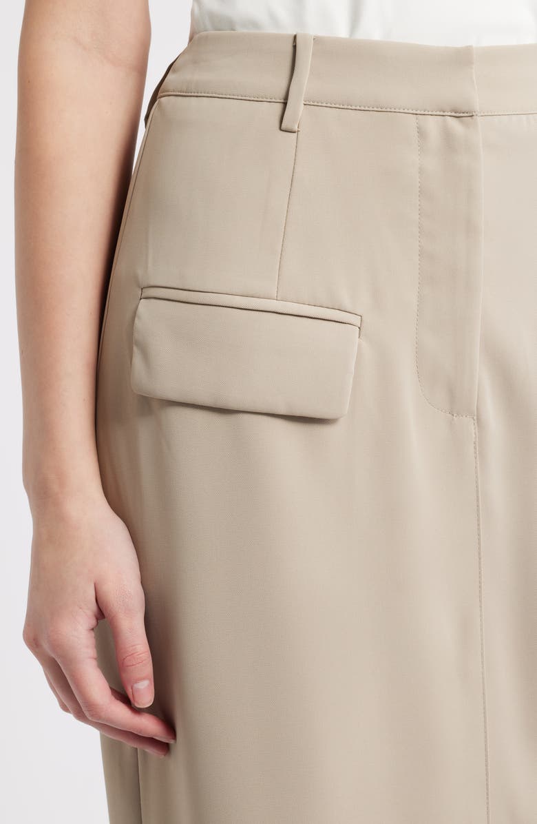 Odd Muse The Ultimate Muse Maxi Trouser Skirt, Alternate, color, Taupe