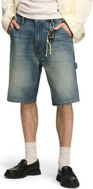 Lucky Brand Baggy Denim Utility Shorts