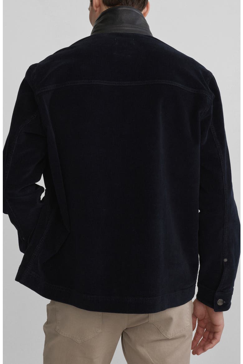 Sean Cotton Corduroy Button-Up Shirt Jacket, Alternate, color, SKYLINE