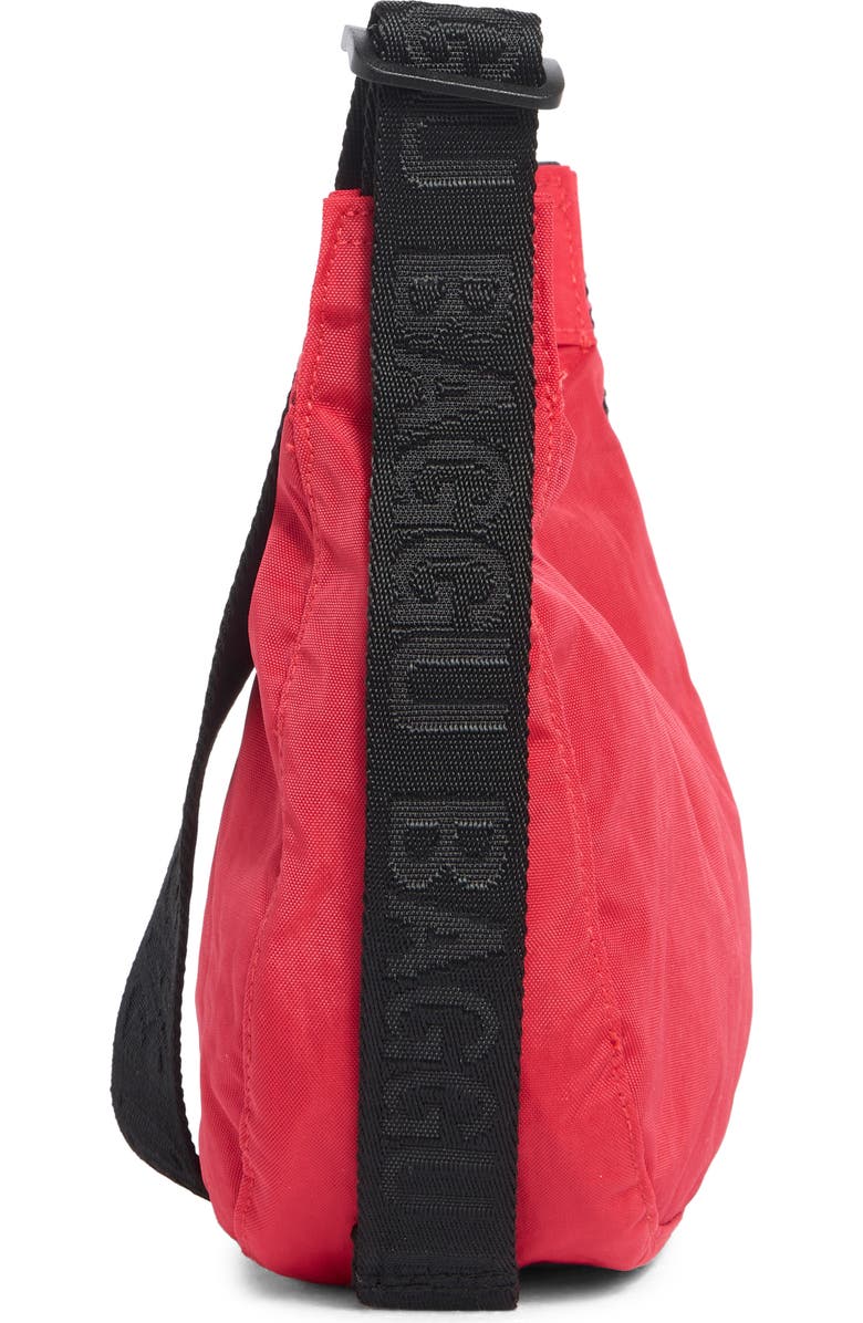 Baggu Small Nylon Crescent Bag, Alternate, color, Candy Apple