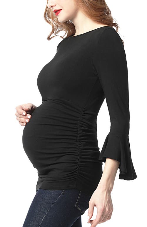 KIMI & KAI KIMI & KAI ANDREA MATERNITY RUCHED TOP