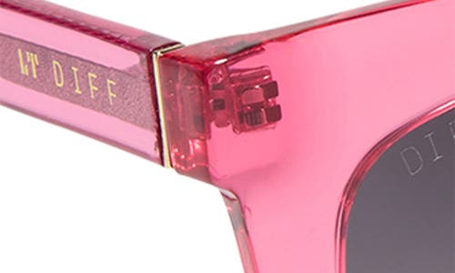 DIFF DIFF 50MM TALIA SQUARE SUNGLASSES 