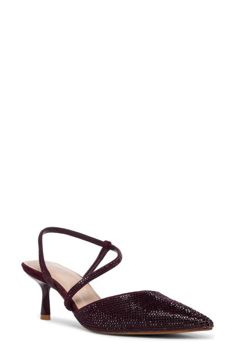 Competitive Slingback Pointed Toe Pump (Women)